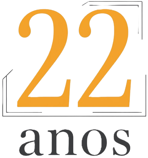 Logo 22 anos Eletron Corporation